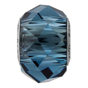 Montana BeCharmed Briolette Swarovski crystal charm with stainless steel core, fits Pandora bracelets