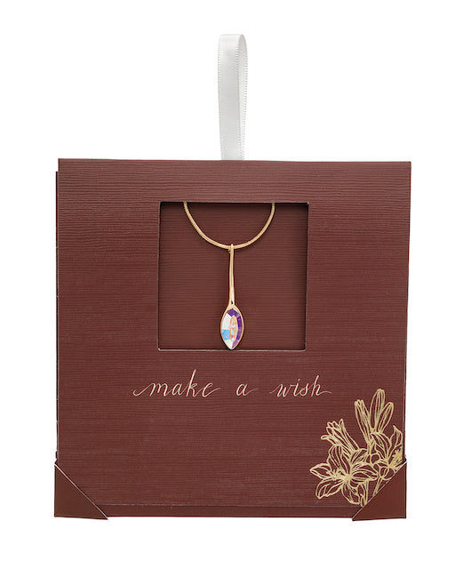 Stunning Giftable Swarovski Crystal Necklace in Classic Gold or Silver Designs gift card-thumbmail-37