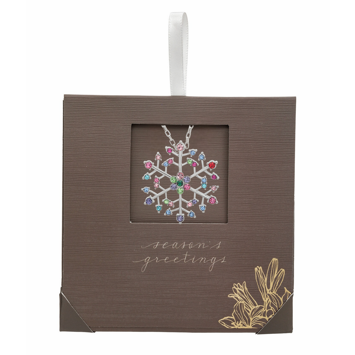 Stunning Giftable Swarovski Crystal Necklace in Classic Gold or Silver Designs gift card-thumbmail-16