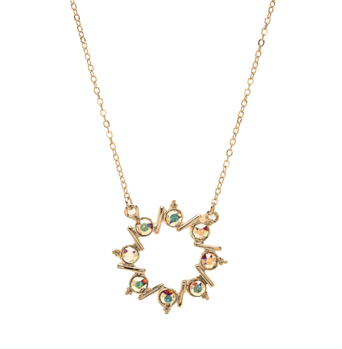 Stunning Giftable Swarovski Crystal Necklace in Classic Gold or Silver Designs gift card-thumbmail-22