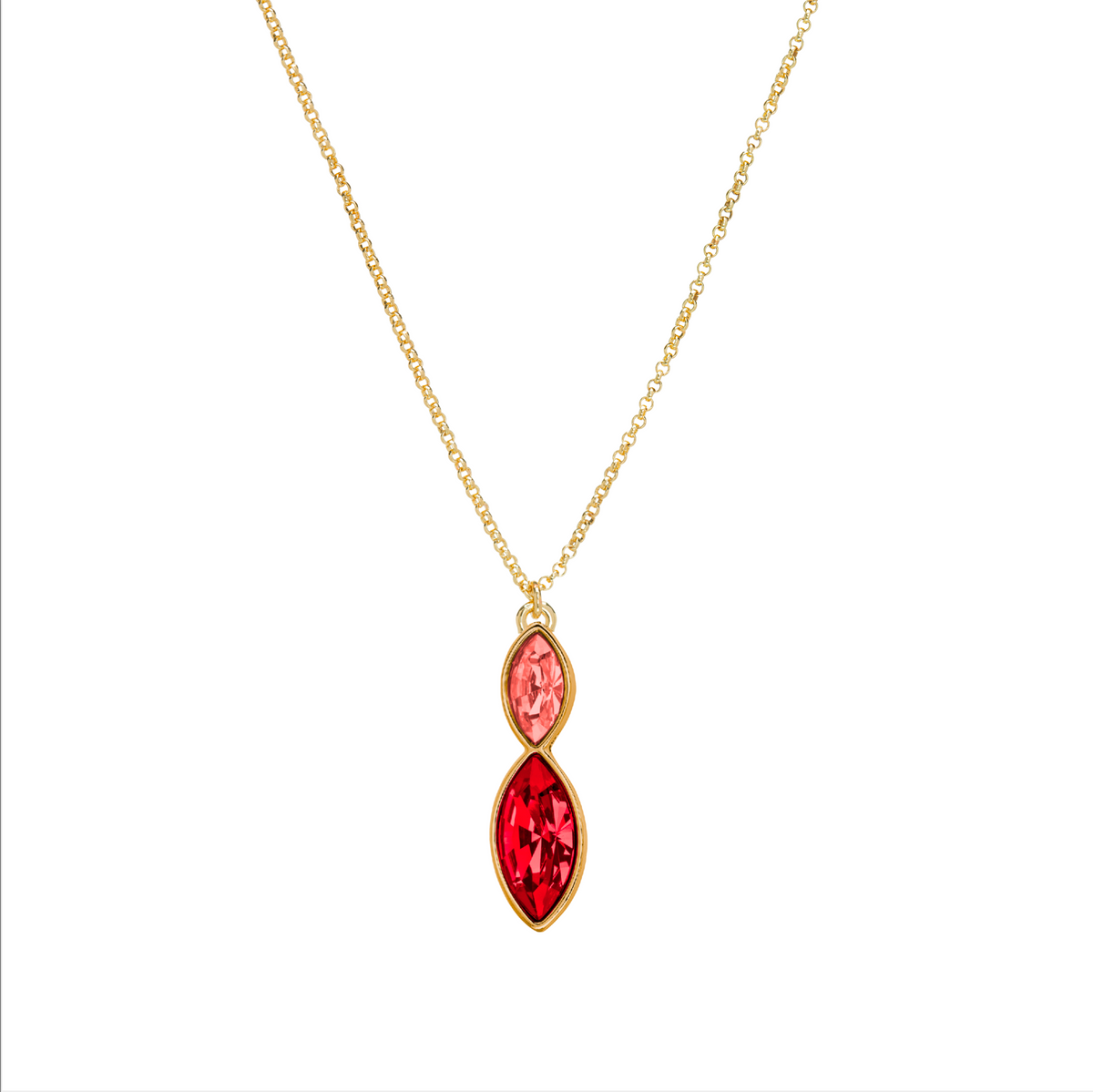 Stunning Giftable Swarovski Crystal Necklace in Classic Gold or Silver Designs gift card-thumbmail-26