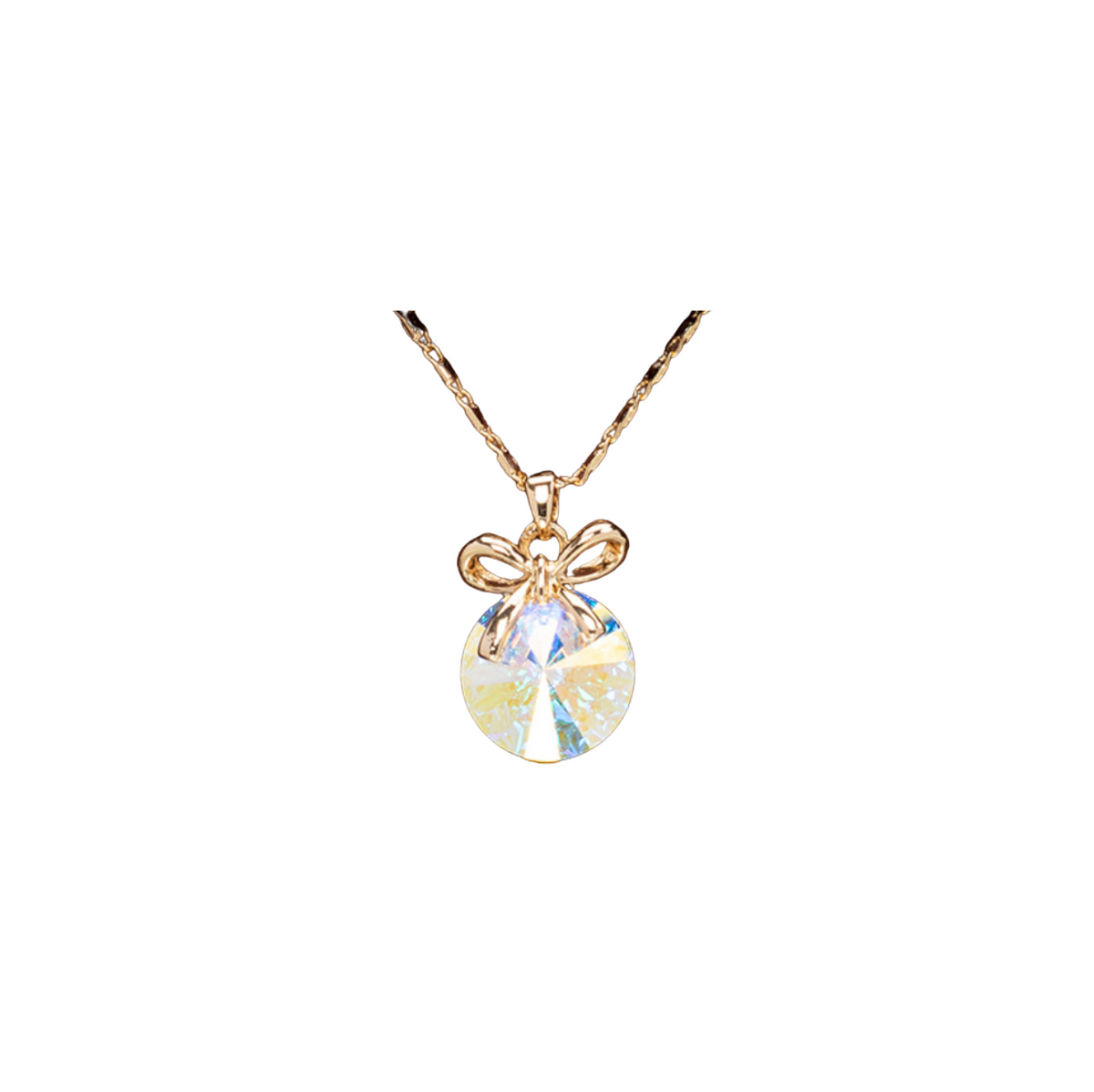 Stunning Giftable Swarovski Crystal Necklace in Classic Gold or Silver Designs gift card-thumbmail-33