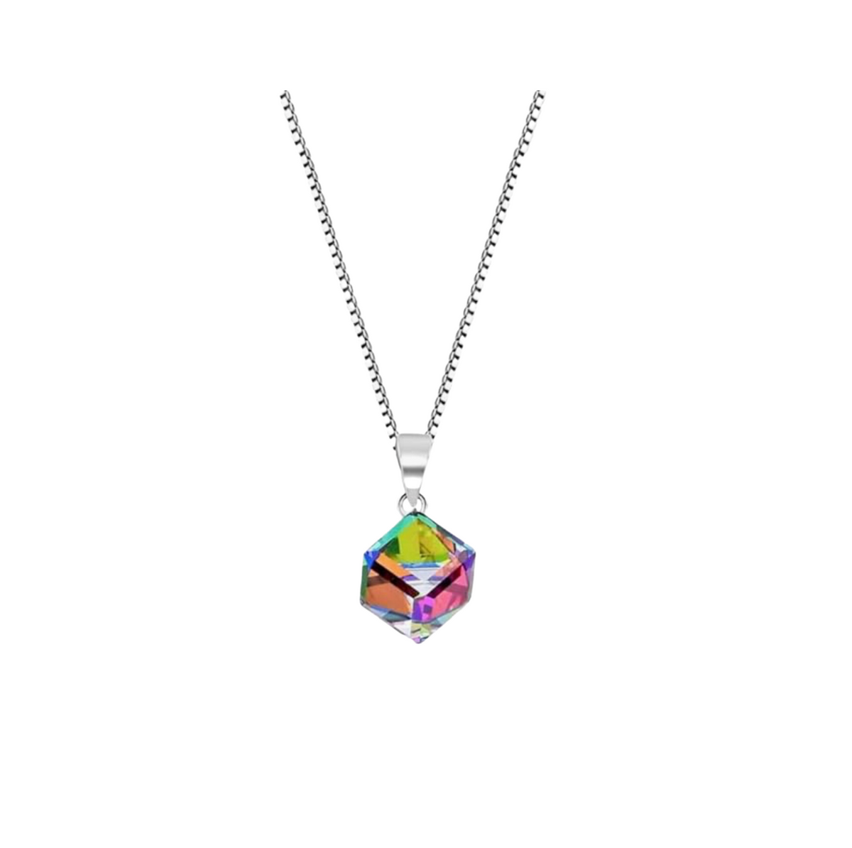 Holiday Necklace Collection – Rhodium-Plated with Swarovski Crystals and CZ Accents-thumbmail-13