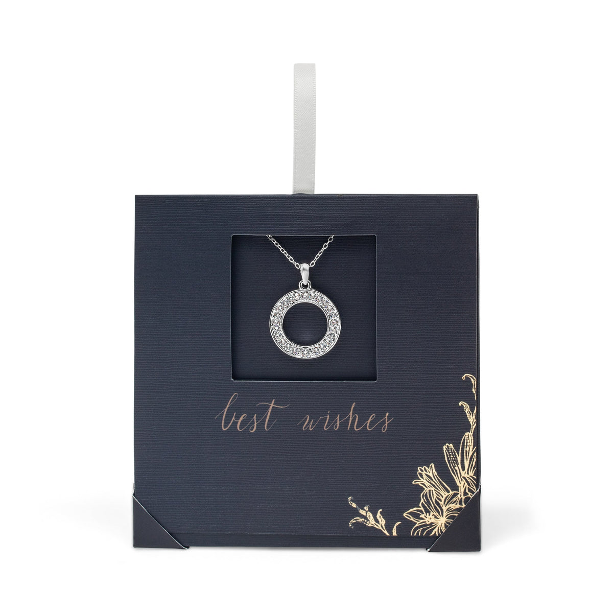 Holiday Necklace Collection – Rhodium-Plated with Swarovski Crystals and CZ Accents-thumbmail-2
