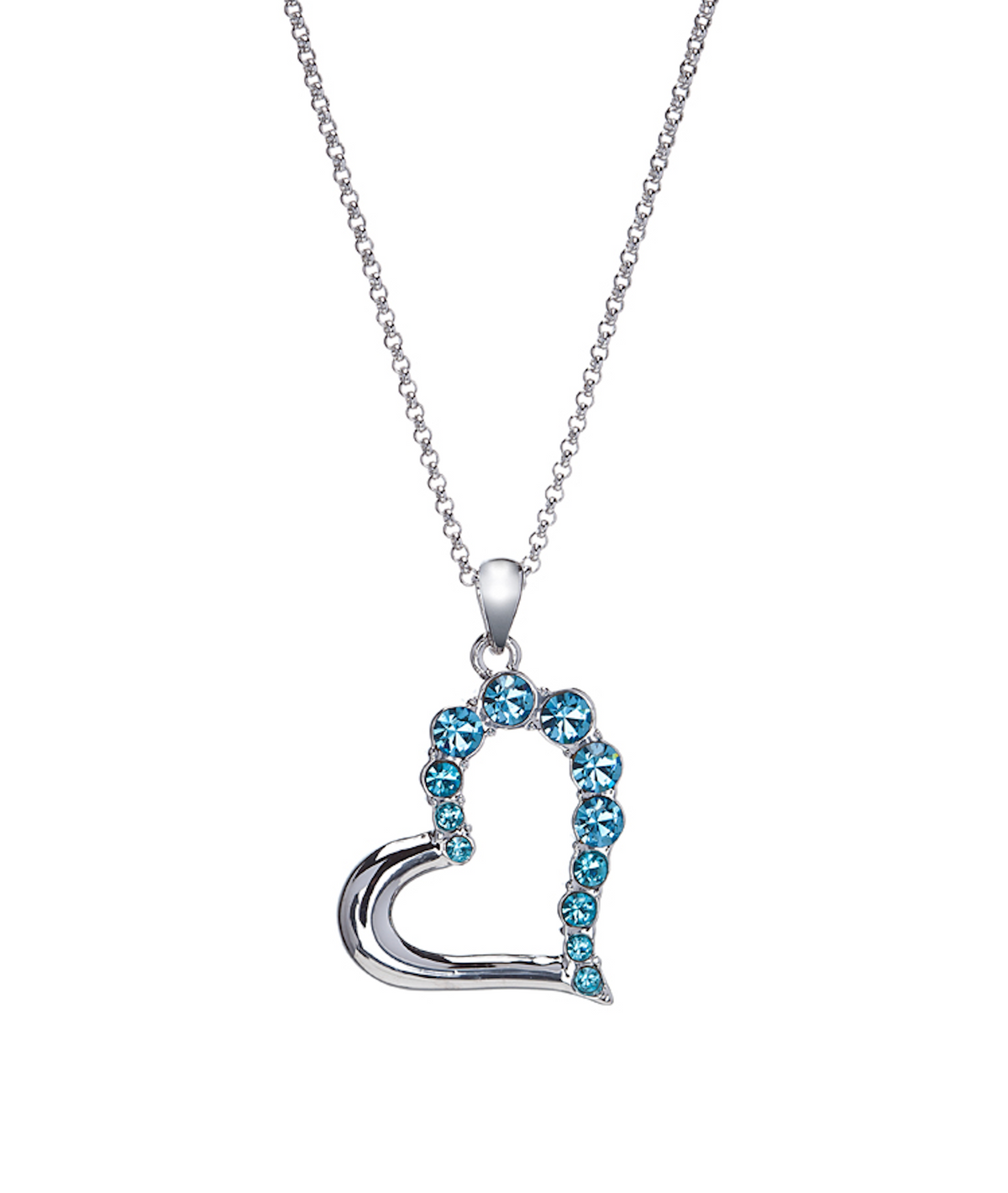 Holiday Necklace Collection – Rhodium-Plated with Swarovski Crystals and CZ Accents-thumbmail-8