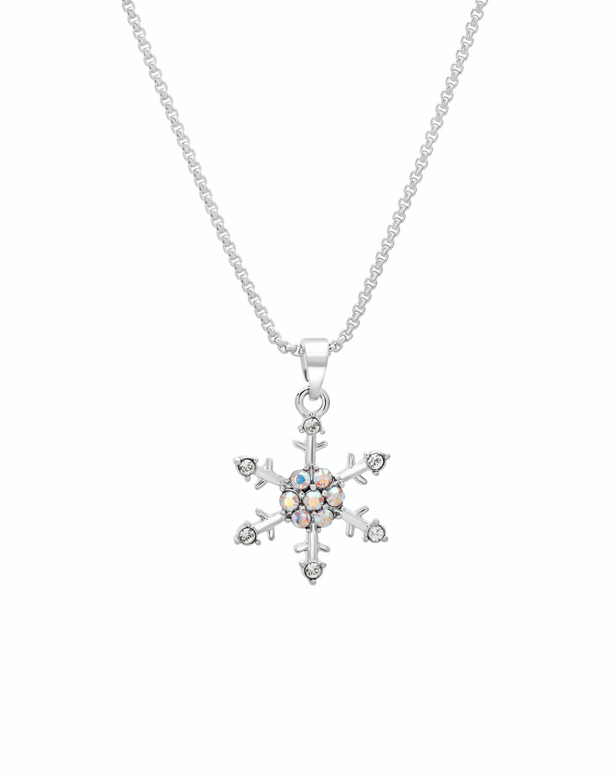 Holiday Necklace Collection – Rhodium-Plated with Swarovski Crystals and CZ Accents-thumbmail-9