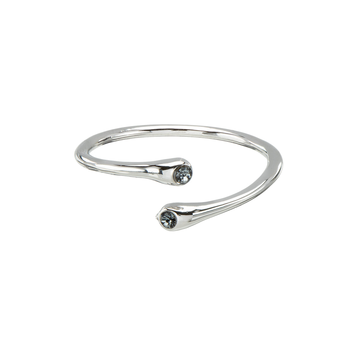 Crystal Adjustable Bypass Ring