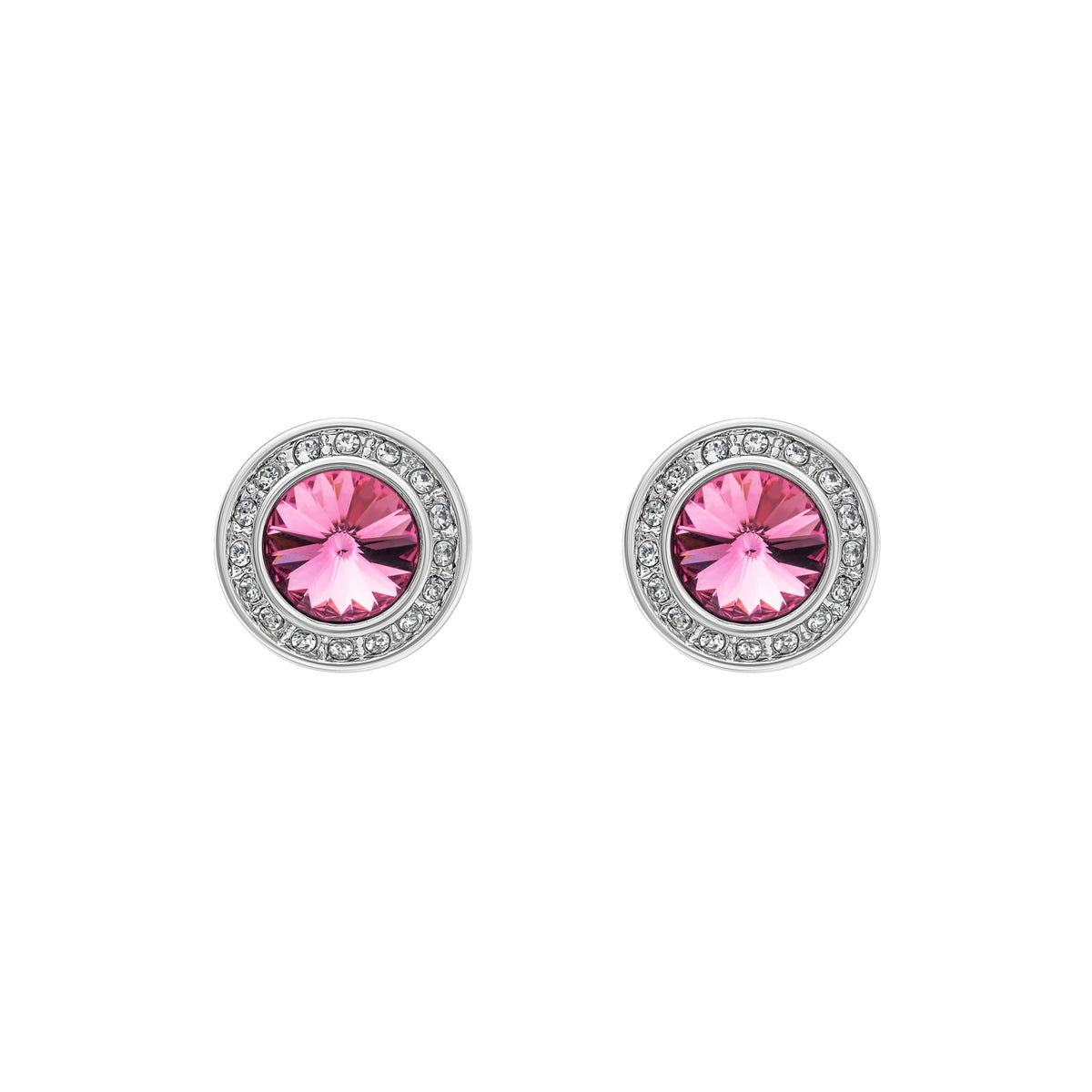Crystal Halo Stud Earrings